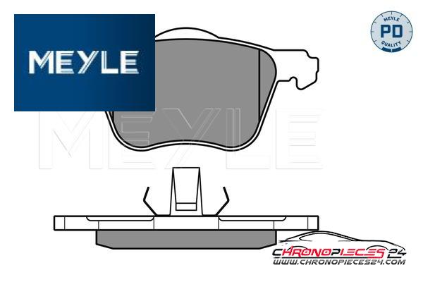 Achat de MEYLE 025 235 9018/PD Kit de plaquettes de frein, frein à disque pas chères