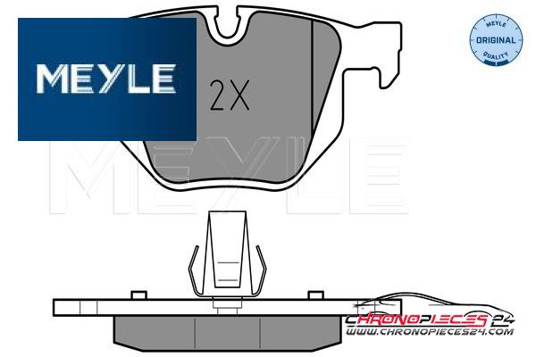 Achat de MEYLE 025 237 3217 Kit de plaquettes de frein, frein à disque pas chères