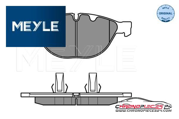 Achat de MEYLE 025 237 9120 Kit de plaquettes de frein, frein à disque pas chères