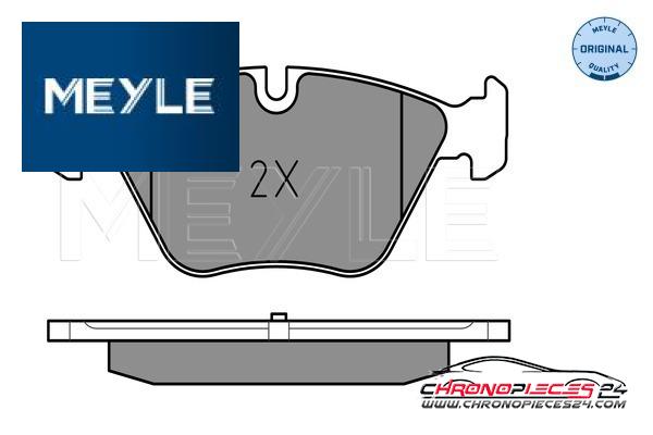 Achat de MEYLE 025 237 9420 Kit de plaquettes de frein, frein à disque pas chères