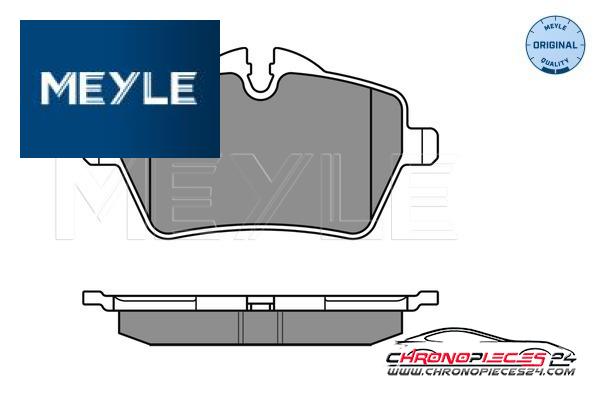 Achat de MEYLE 025 239 8418 Kit de plaquettes de frein, frein à disque pas chères