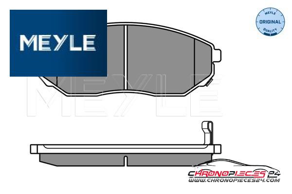 Achat de MEYLE 025 240 9217/W Kit de plaquettes de frein, frein à disque pas chères