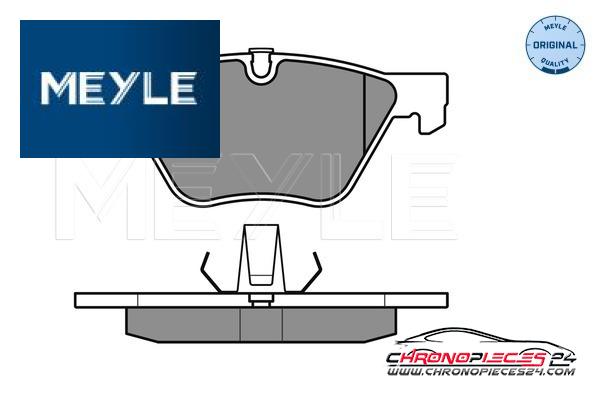 Achat de MEYLE 025 240 9620 Kit de plaquettes de frein, frein à disque pas chères