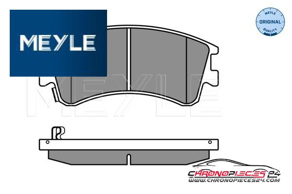 Achat de MEYLE 025 240 4618/W Kit de plaquettes de frein, frein à disque pas chères