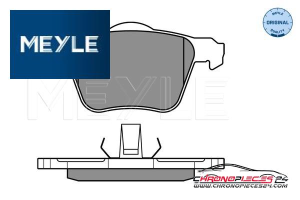 Achat de MEYLE 025 241 4218 Kit de plaquettes de frein, frein à disque pas chères