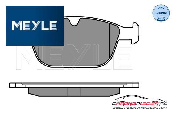 Achat de MEYLE 025 243 9920 Kit de plaquettes de frein, frein à disque pas chères