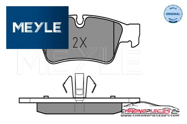 Achat de MEYLE 025 239 2318 Kit de plaquettes de frein, frein à disque pas chères