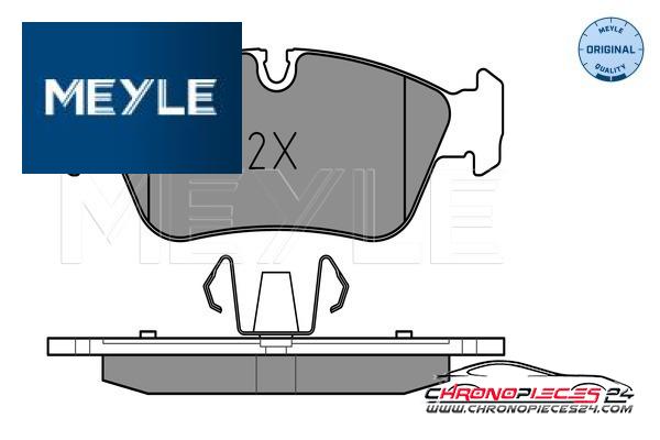 Achat de MEYLE 025 239 3517 Kit de plaquettes de frein, frein à disque pas chères