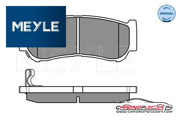 Achat de MEYLE 025 244 8816/W Kit de plaquettes de frein, frein à disque pas chères