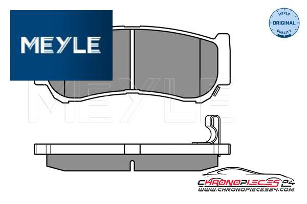 Achat de MEYLE 025 244 8816/W Kit de plaquettes de frein, frein à disque pas chères