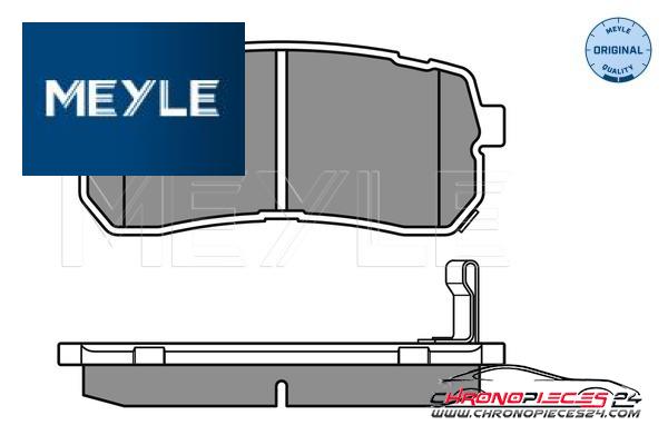 Achat de MEYLE 025 245 5915/W Kit de plaquettes de frein, frein à disque pas chères