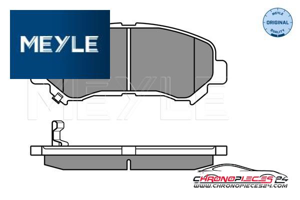 Achat de MEYLE 025 246 3217 Kit de plaquettes de frein, frein à disque pas chères