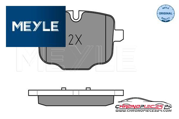 Achat de MEYLE 025 247 0318 Kit de plaquettes de frein, frein à disque pas chères