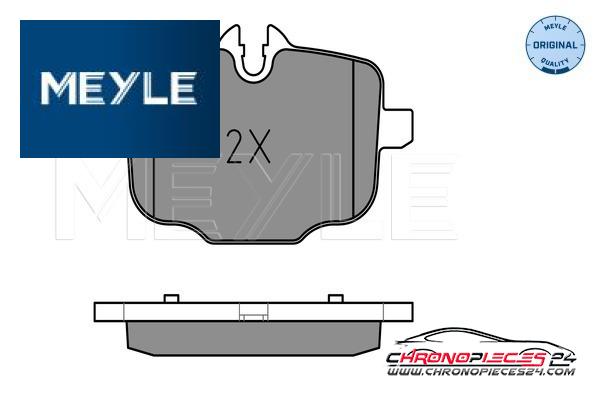 Achat de MEYLE 025 247 0318 Kit de plaquettes de frein, frein à disque pas chères