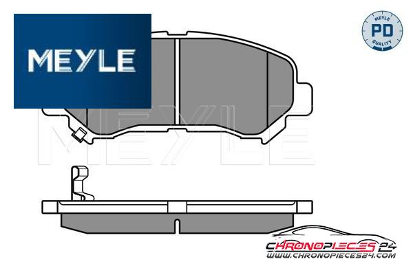 Achat de MEYLE 025 246 3217/PD Kit de plaquettes de frein, frein à disque pas chères