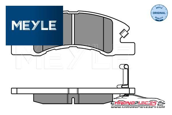 Achat de MEYLE 025 242 2914/W Kit de plaquettes de frein, frein à disque pas chères