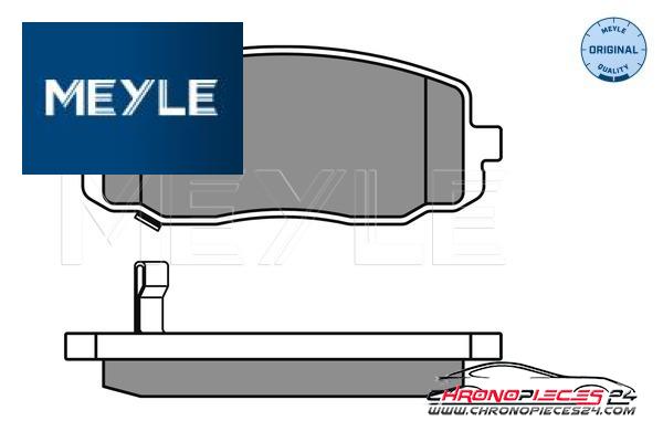 Achat de MEYLE 025 242 7516/W Kit de plaquettes de frein, frein à disque pas chères