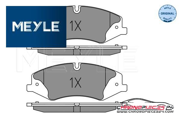 Achat de MEYLE 025 250 2119 Kit de plaquettes de frein, frein à disque pas chères