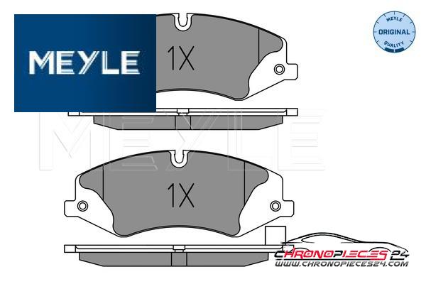 Achat de MEYLE 025 250 2119 Kit de plaquettes de frein, frein à disque pas chères