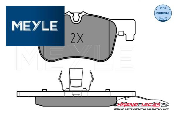 Achat de MEYLE 025 250 1418 Kit de plaquettes de frein, frein à disque pas chères