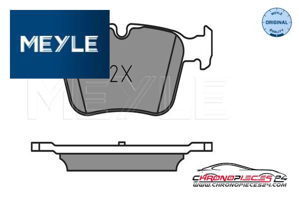 Achat de MEYLE 025 253 5416 Kit de plaquettes de frein, frein à disque pas chères