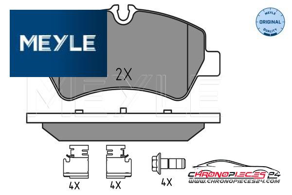 Achat de MEYLE 025 256 0418 Kit de plaquettes de frein, frein à disque pas chères