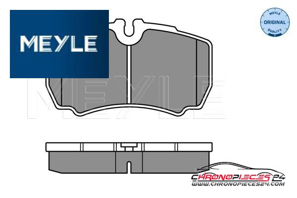 Achat de MEYLE 025 291 2320 Kit de plaquettes de frein, frein à disque pas chères