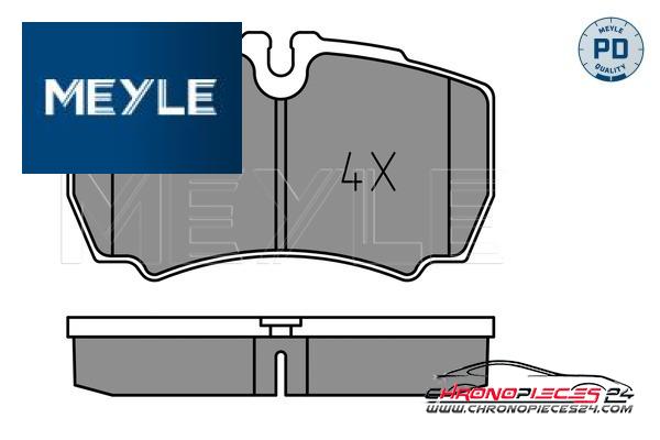 Achat de MEYLE 025 291 2320/PD Kit de plaquettes de frein, frein à disque pas chères