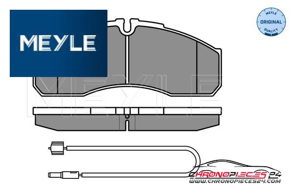 Achat de MEYLE 025 291 6020/W Kit de plaquettes de frein, frein à disque pas chères