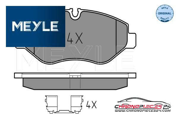 Achat de MEYLE 025 291 9220 Kit de plaquettes de frein, frein à disque pas chères