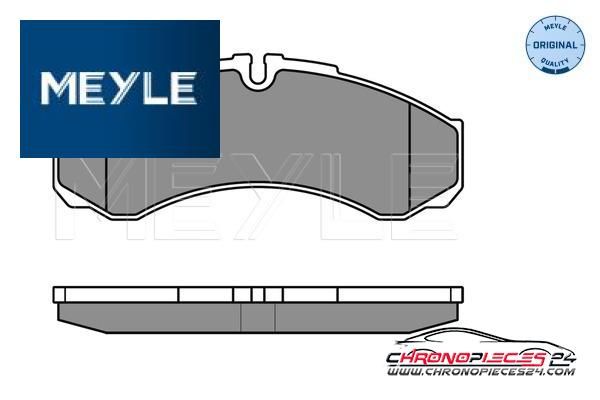 Achat de MEYLE 025 291 2117 Kit de plaquettes de frein, frein à disque pas chères