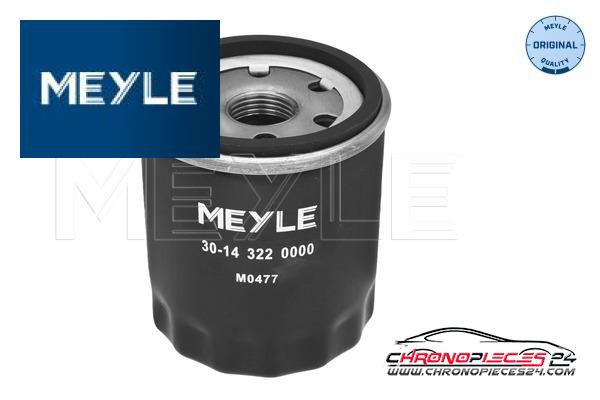 Achat de MEYLE 30-14 322 0000 Filtre à huile pas chères