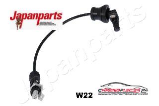 Achat de JAPANPARTS ABS-W22 Capteur, vitesse de roue pas chères