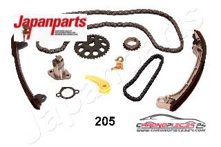 Achat de JAPANPARTS KDK-205 Kit de distribution par chaîne pas chères