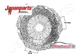 Achat de JAPANPARTS KF-1034 Kit d'embrayage pas chères