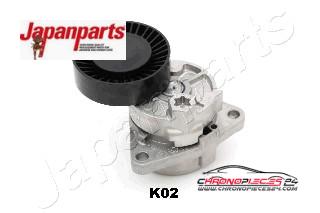 Achat de JAPANPARTS TS-K02 Tendeur, courroie trapézoïdale à nervures pas chères