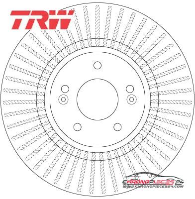 Achat de TRW DF7973 Disque de frein pas chères