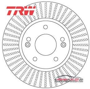 Achat de TRW DF8056 Disque de frein pas chères