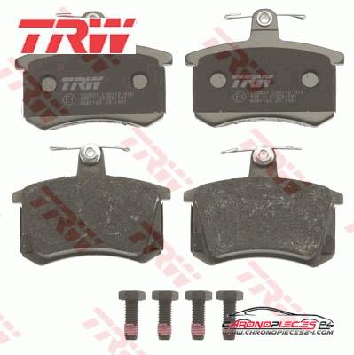 Achat de TRW GDB1163 Kit de plaquettes de frein, frein à disque pas chères