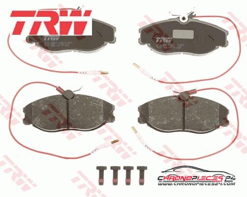 Achat de TRW GDB1194 Kit de plaquettes de frein, frein à disque pas chères