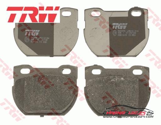 Achat de TRW GDB1209 Kit de plaquettes de frein, frein à disque pas chères