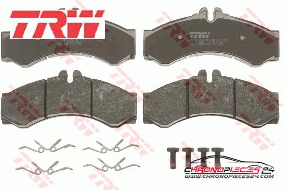 Achat de TRW GDB1288 Kit de plaquettes de frein, frein à disque pas chères