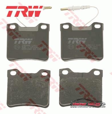 Achat de TRW GDB1289 Kit de plaquettes de frein, frein à disque pas chères