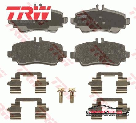 Achat de TRW GDB1293 Kit de plaquettes de frein, frein à disque pas chères