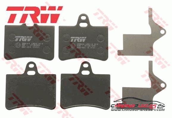 Achat de TRW GDB1450 Kit de plaquettes de frein, frein à disque pas chères