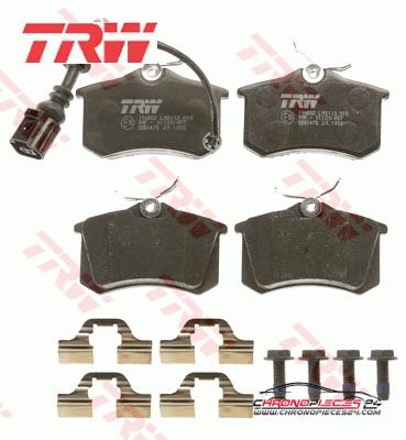 Achat de TRW GDB1475 Kit de plaquettes de frein, frein à disque pas chères