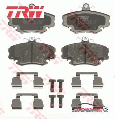 Achat de TRW GDB1634 Kit de plaquettes de frein, frein à disque pas chères