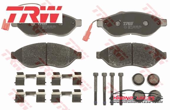 Achat de TRW GDB1681 Kit de plaquettes de frein, frein à disque pas chères