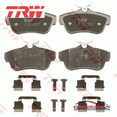 Achat de TRW GDB1740 Kit de plaquettes de frein, frein à disque pas chères