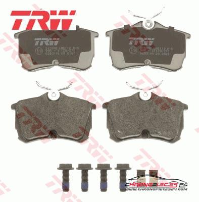 Achat de TRW GDB3190 Kit de plaquettes de frein, frein à disque pas chères